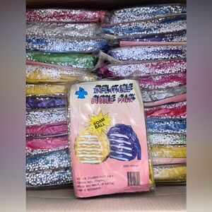 Vintage Inflatable Bubble Backpack – Foam Ball Filled – Multiple Colors!